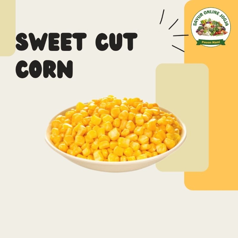 

Sweet cut corn jagung manis 100gr - PAWON MAMI SAYUR ONLINE JOGJA