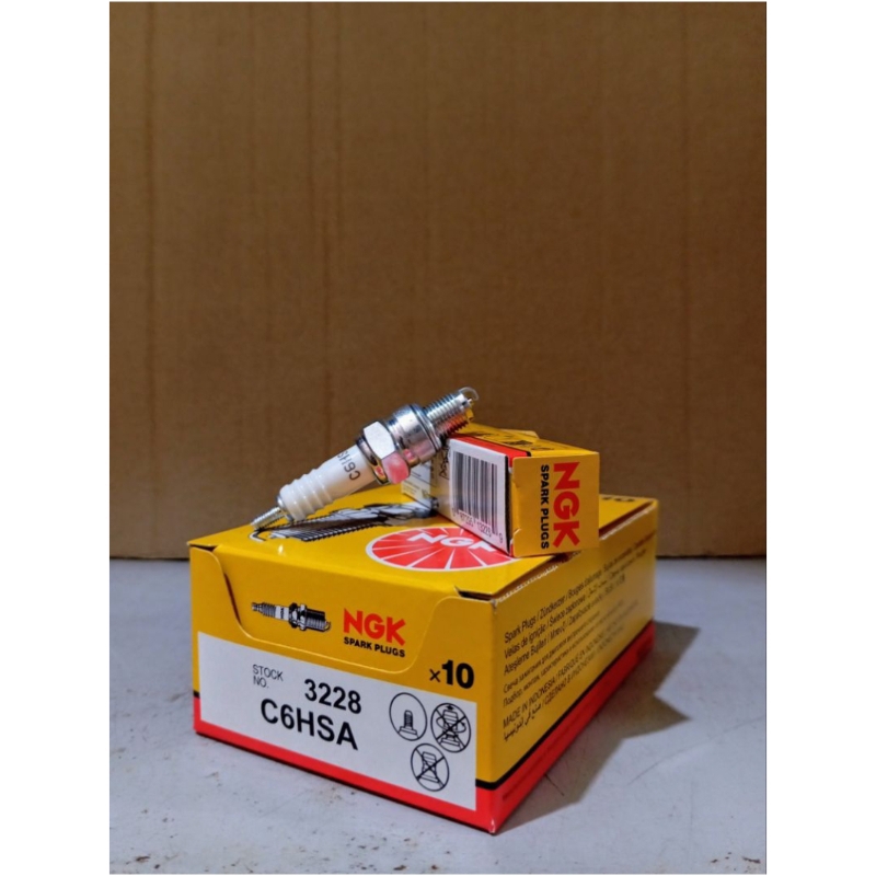 BUSI MOTOR NGK C6HSA busi motor jupiterZ, vegaR,