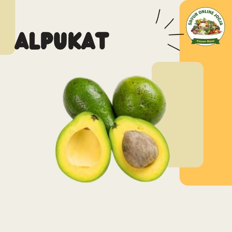 

Alpukat 500gr-600gr - PAWON MAMI SAYUR ONLINE JOGJA