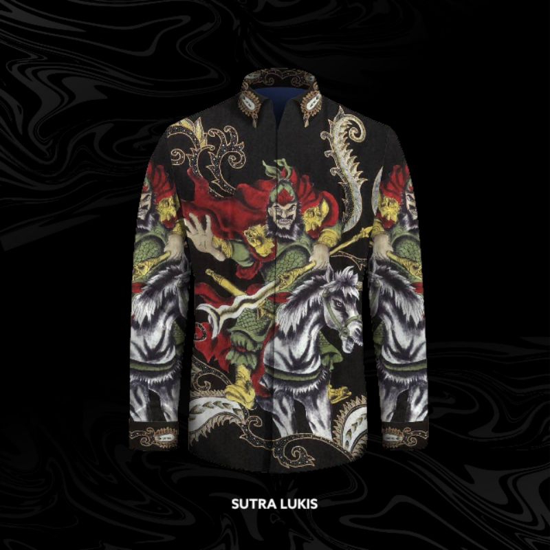 Kain Batik Tulis Sutra Lukis Exclusive