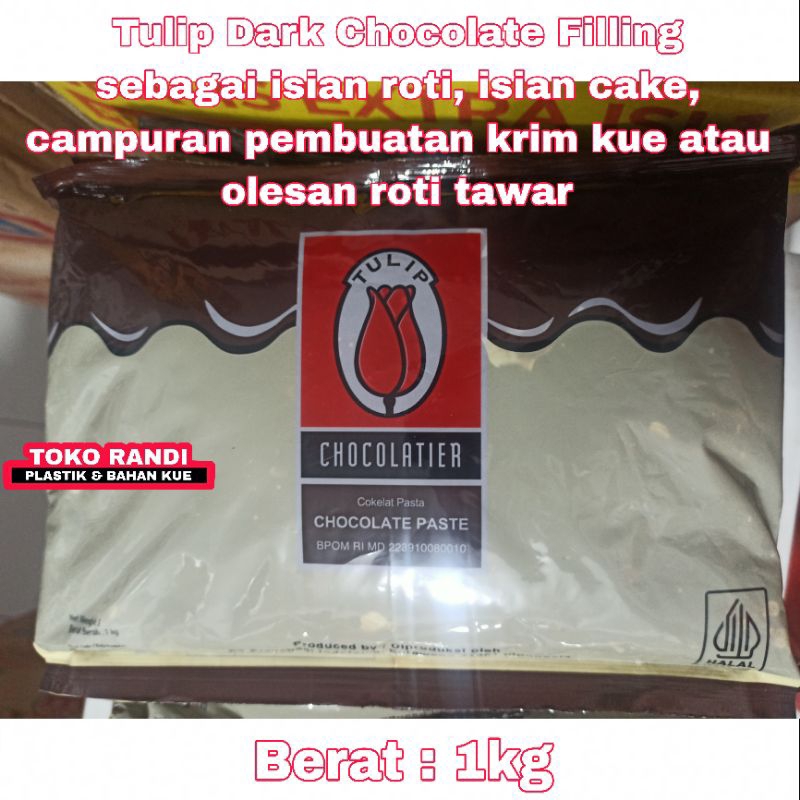 

Tulip Dark Chocolate Filling 1kg