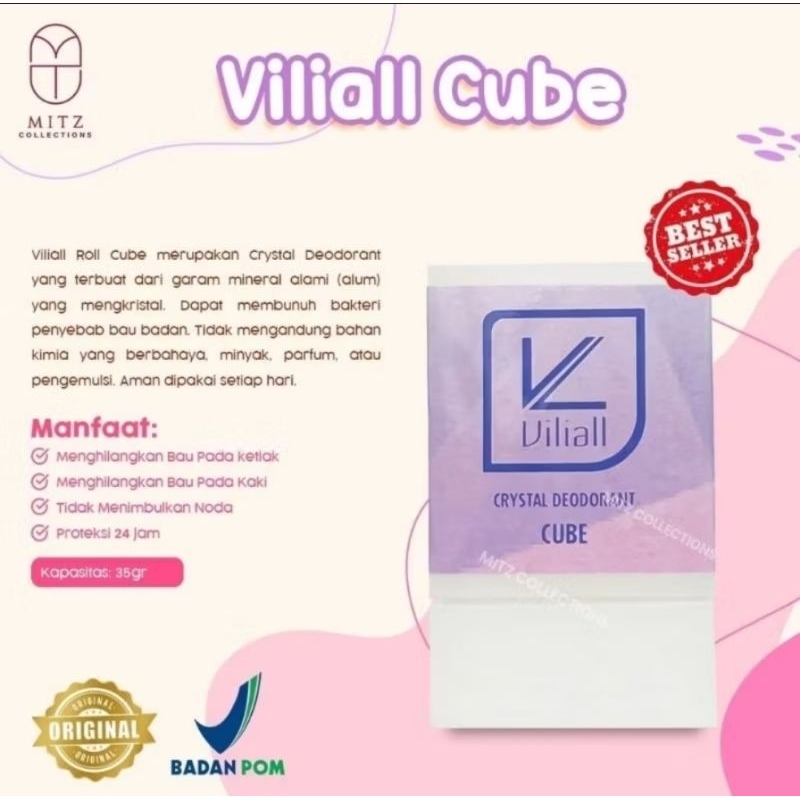 DEODORANT VILI CUBE BATU TAWAS ALAMI