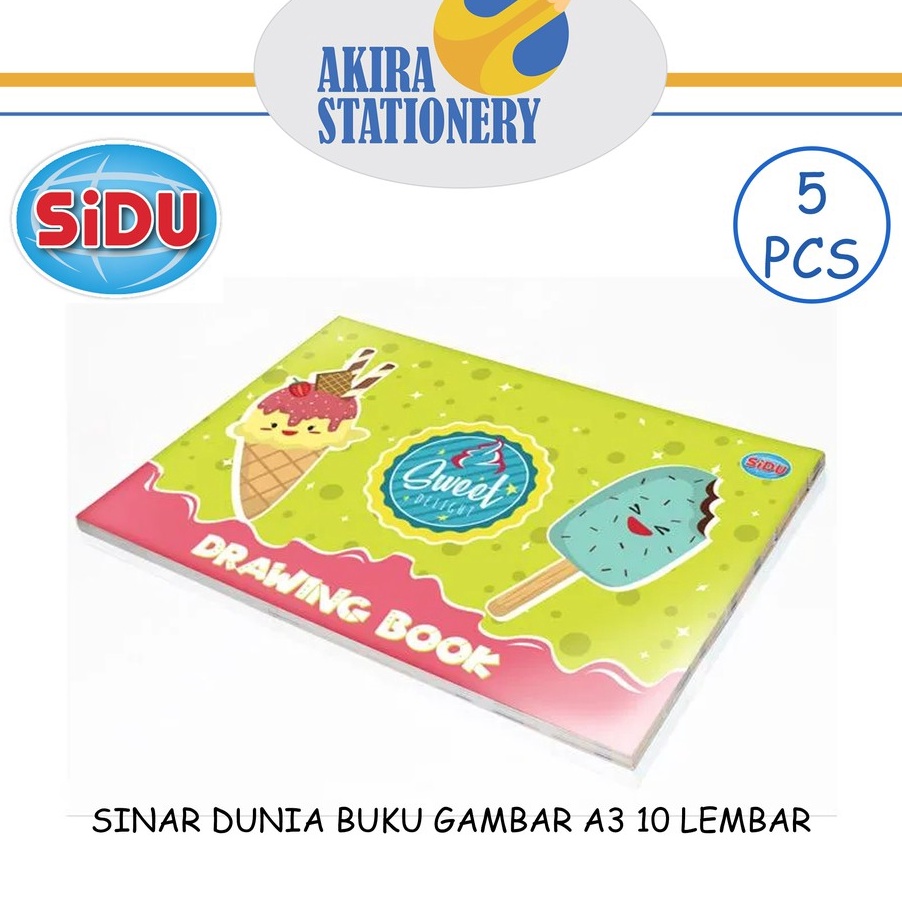 

TREND PRODUCT BUKU GAMBAR SIDU SINAR DUNIA A3 5 PCS