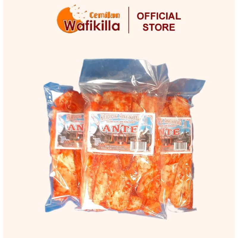 

Keripik Singkong Balado Ante | Oleh-oleh Khas Lampung