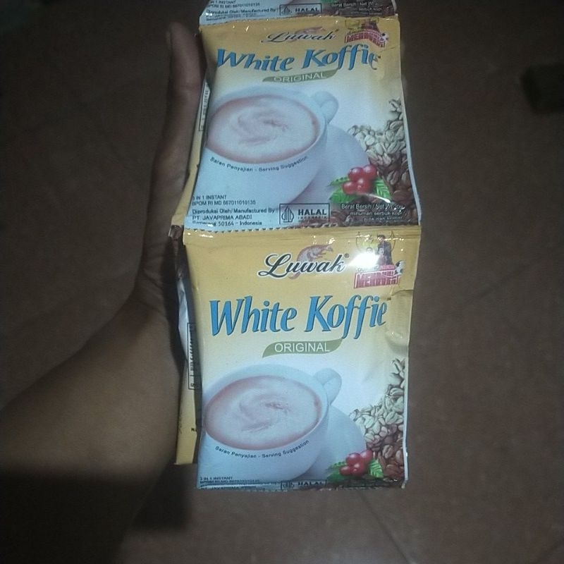 

lunak white cofee 1renteng 10sacet