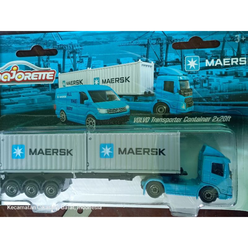 Majorette Trailer Container