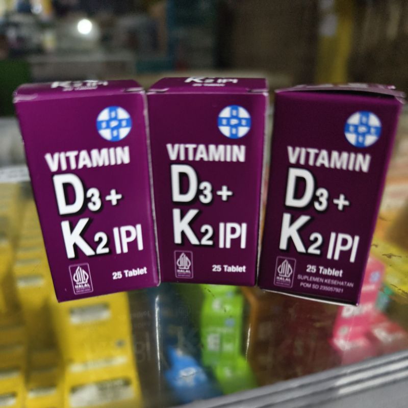 ipi D3+K2 vitamin ipi d3 +k2 d3k2 harga pertube