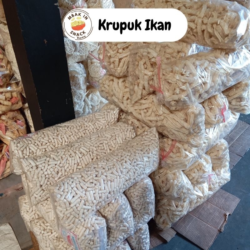 

COD Krupuk Ikan Tongkol 1kg/Krupuk Pilus Khas Klaten/Krupuk Ikan Gurih Renyah