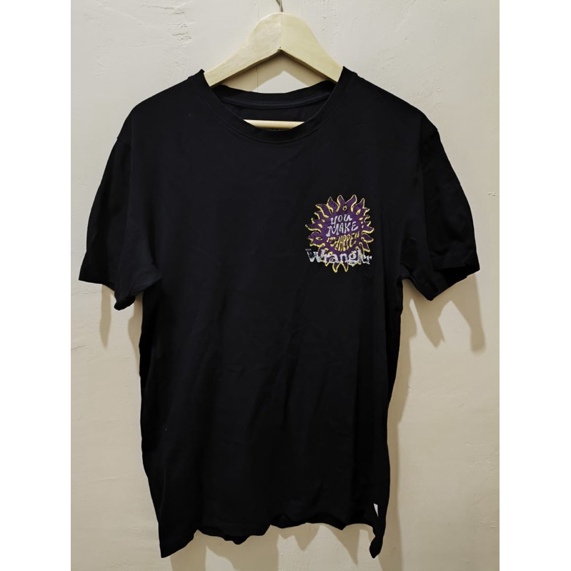 T-shirt/Kaos Wrangler hitam second