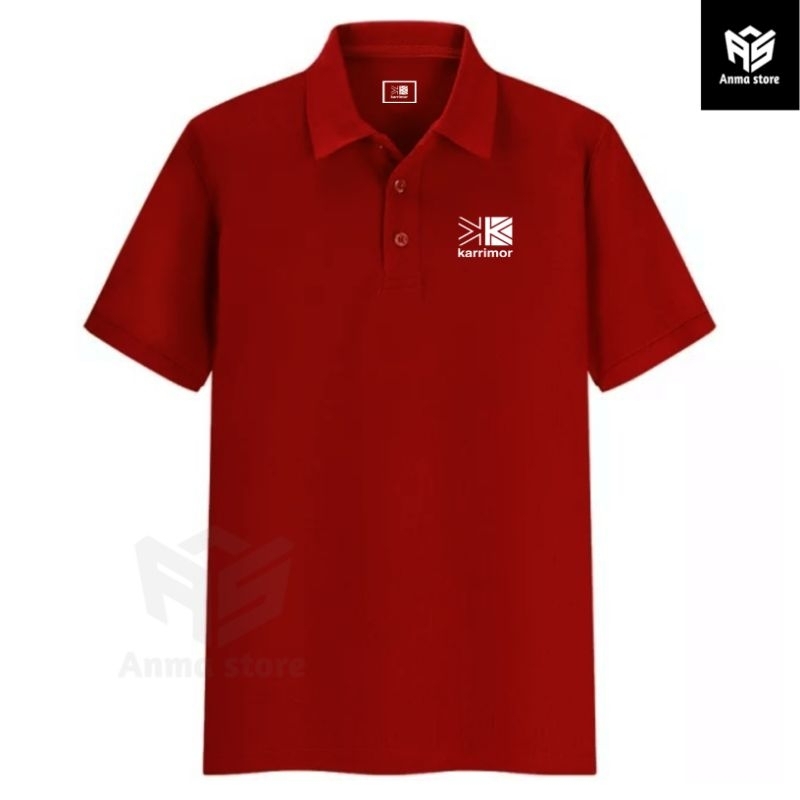 Kaos Kerah Polo shirt Karrimor Best Logo