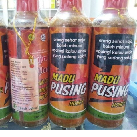 MADU PUSSING | VERTIGO | MIGRAIN | DARAH TINGGI | MAAG LAMBUNG