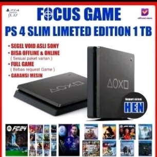 PS4 Pro 1TB Slim Hen OFW CFW PS 4 HDD 500GB 1 TB 1 Tera Console Game