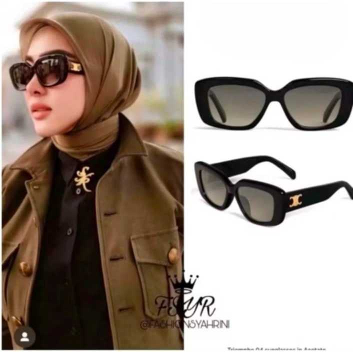 [COD] Best Seller Kacamata Hitam Wanita / Kacamata Fashion Wanita SYAHRINI Anti Uv Premium