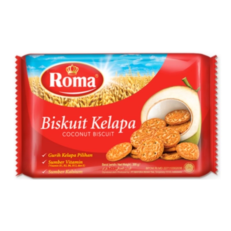 

Biskuit Roma Kelapa 300g