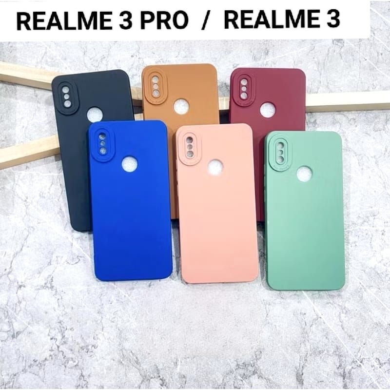Soft Case Macaron Realme 3 / Realme 3 Pro  Full Color
