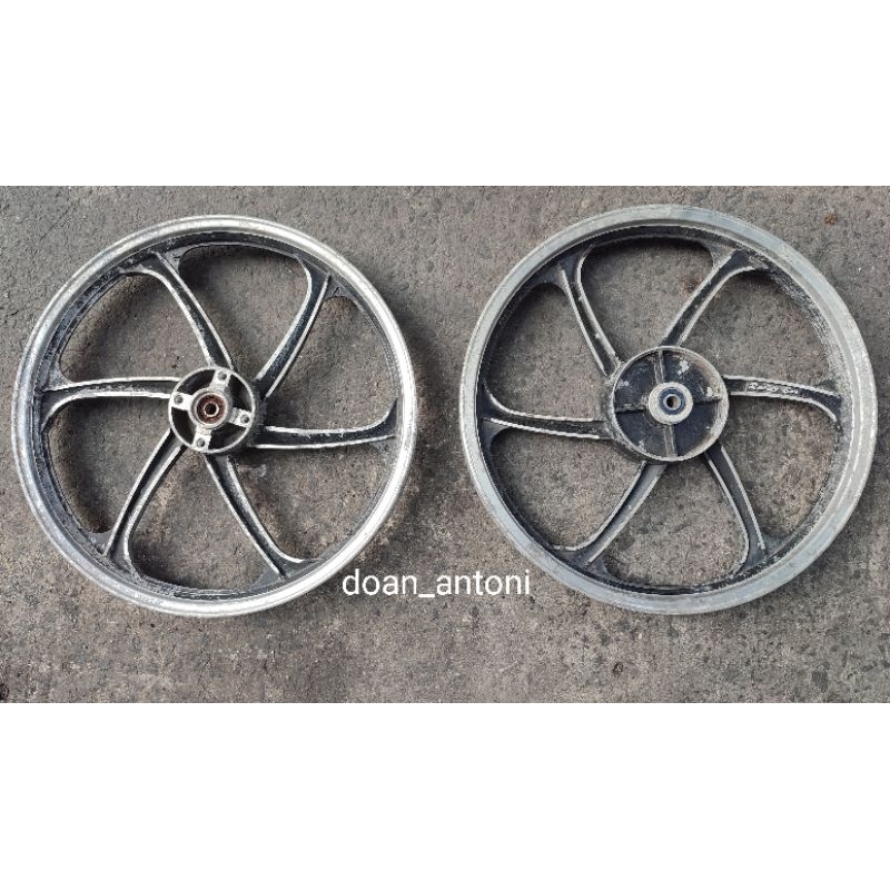 velg racing boy old (lawas) kondisi baru