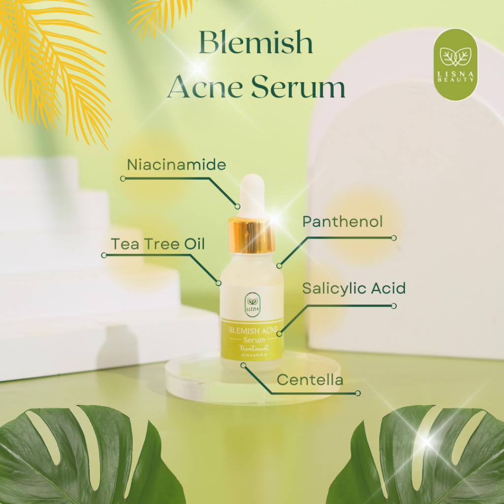 Lisna Beauty | Blemish Acne Serum - Serum Jerawat Ampuh