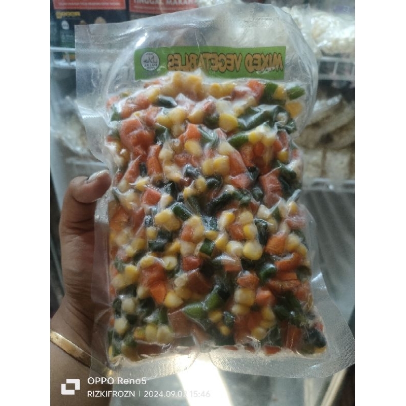 

Mix vegetable 500gram