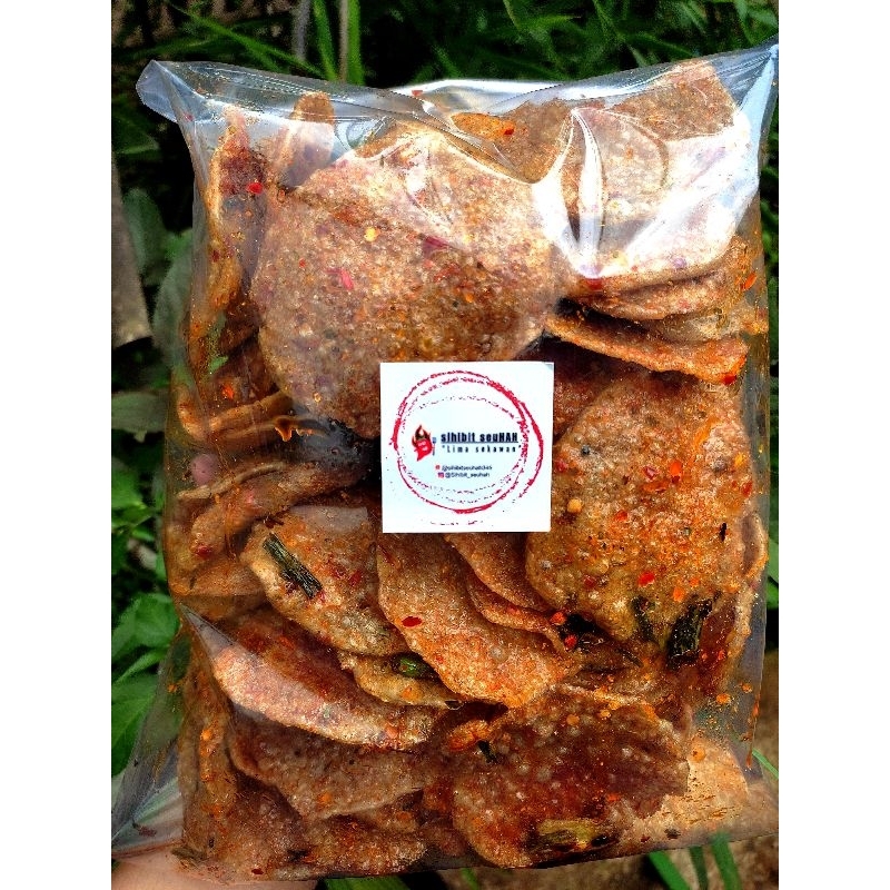 

KERIPIK OPAK PEDAS SEBRING KERIPIK ELOD ISI 500 GRAM