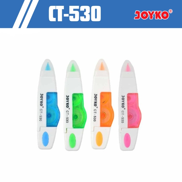 

(PCS) Tip Ex Kertas Joyko CT-530 / Correction Tape Pita Koreksi Joyko CT-530 / Tip Ex Pita Murah