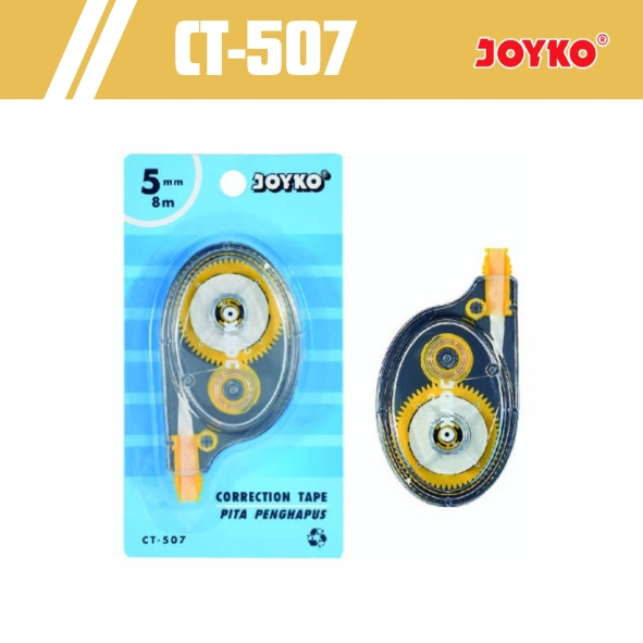 

(PCS) Tip Ex Kertas Joyko CT-507 / Correction Tape Pita Koreksi Joyko CT-507 / Tip Ex Pita Murah
