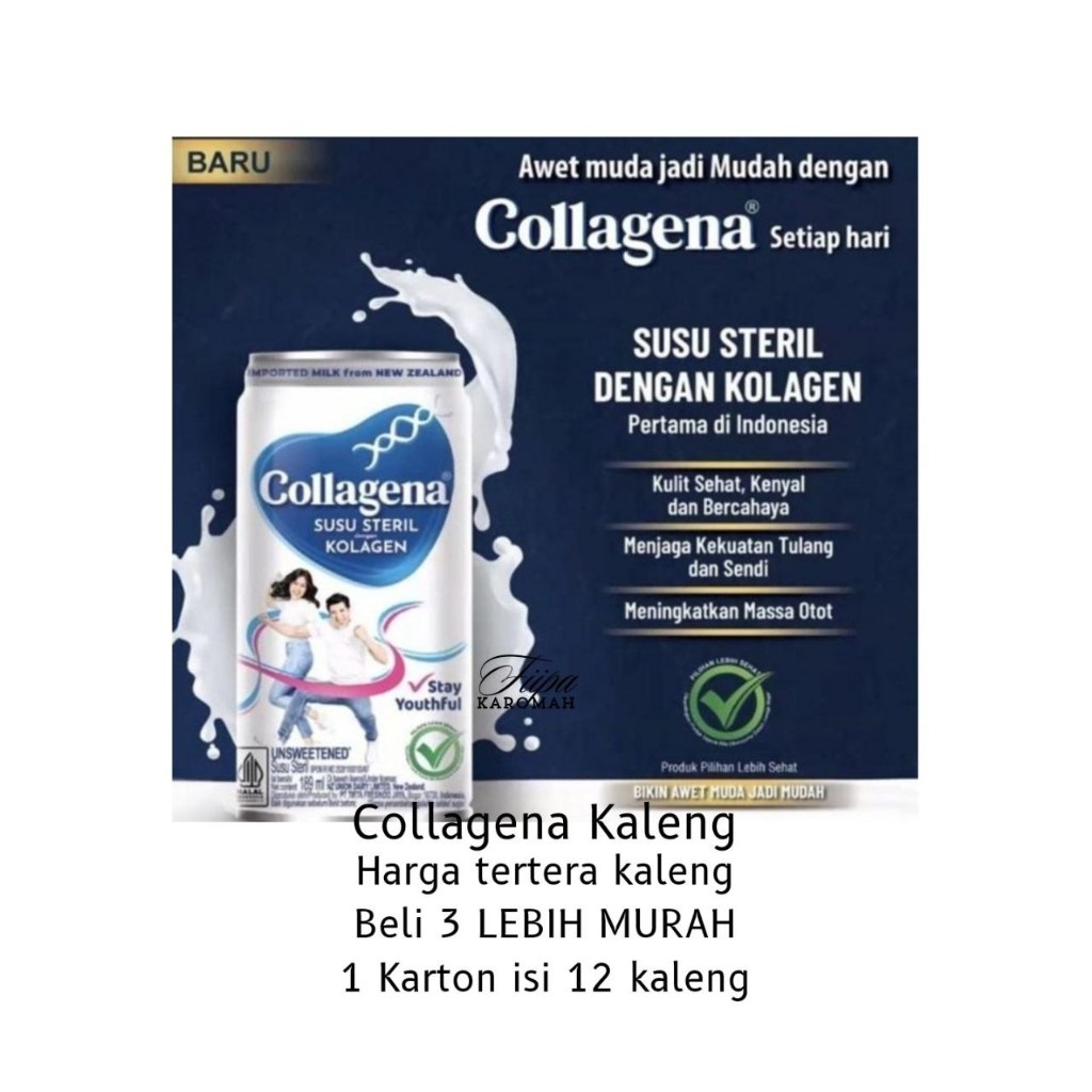 

Collagena Susu Steril 189ml || Susu Sterill || Collagen