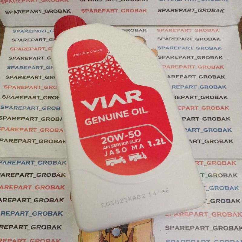 VGO, Oli Mesin 20W-50 (1,2 Liter) Rekomendasi Viar Karya Radiator, Original