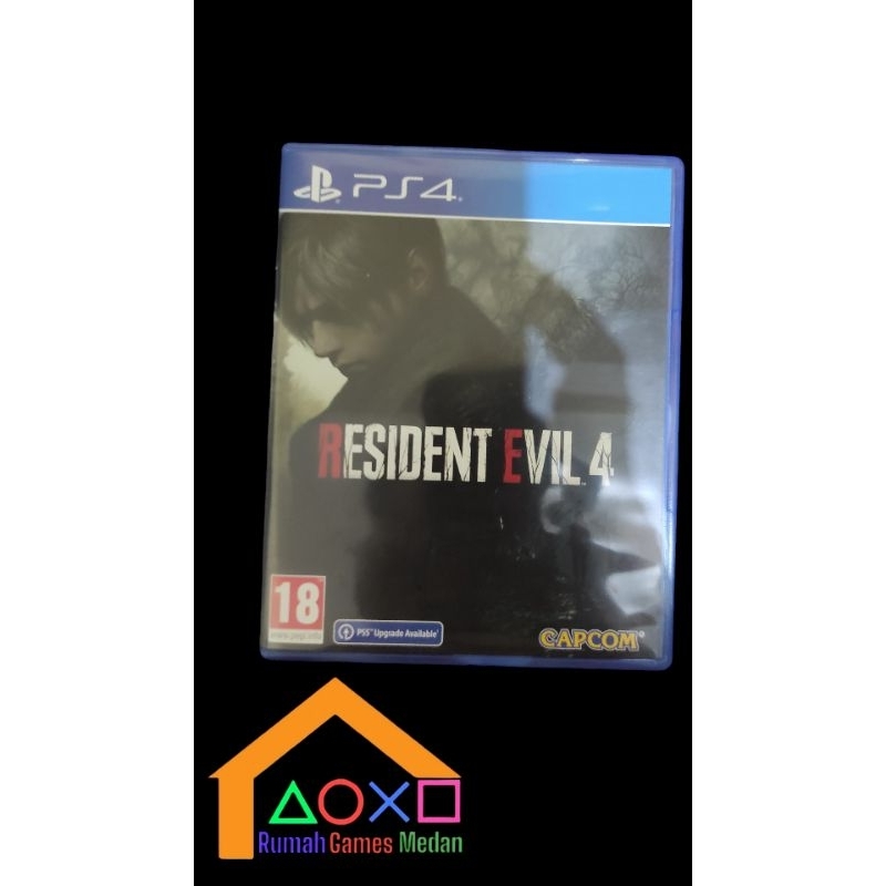 BD/KASET PS4 RESIDENT EVIL 4 REMAKE
