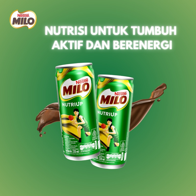 

MILO Nutri Up Can 220ml