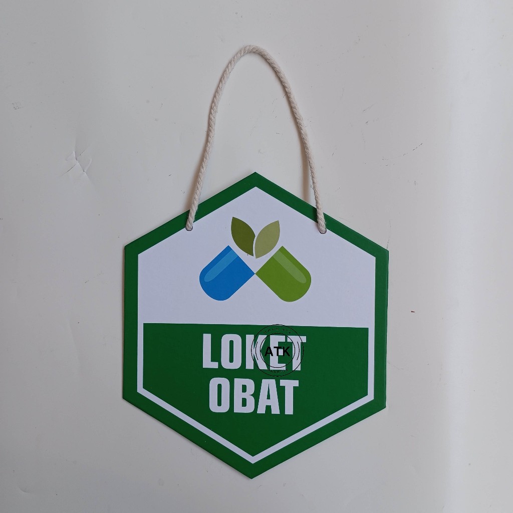 

Hard Poster Loket Obat - Pengambilan Obat - Farmasi - Apotek