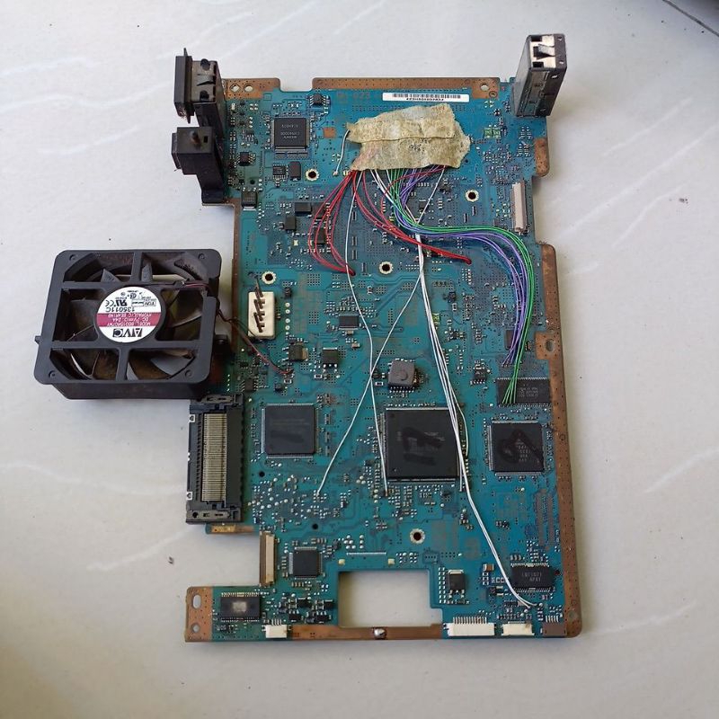 mb mesin sony mainboard ps2 seri 50006 tebal fat