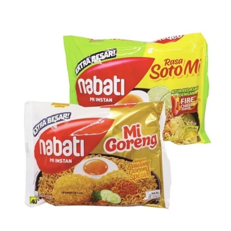 

Nabati Mie Instan 75gr