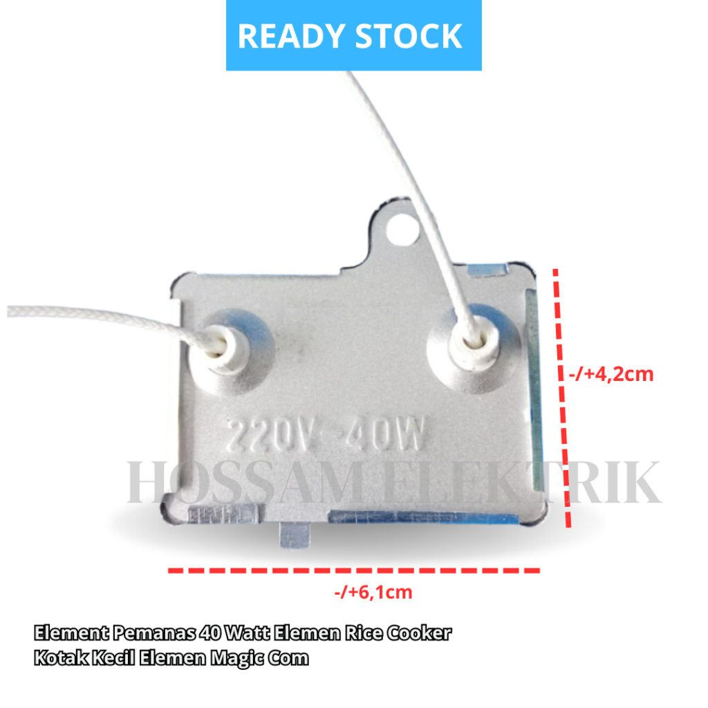Element Pemanas 40 Watt Elemen Rice Cooker Kotak Kecil Elemen Magic Com