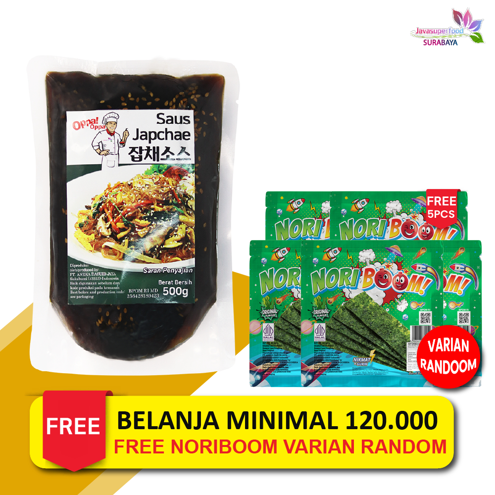 

[HALAL] Japchae Saus / Bumbu Soun Goreng Korea Original Halal 500g