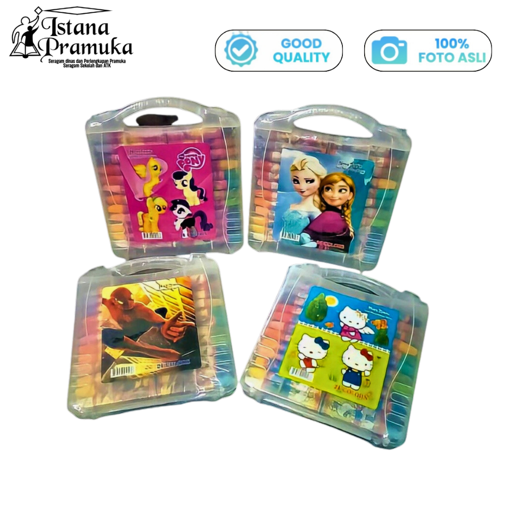 

KRAYON GAMBAR OIL PASTEL CRAYON ANAK 24 WARNA GAMBAR LUCU - Istana Pramuka