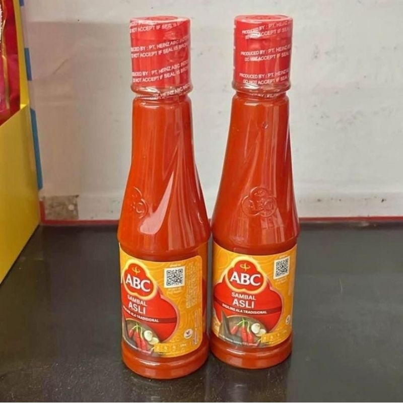 

Abc Sambal Asli 125ml | saos sambal cabe pedas | chili sauce