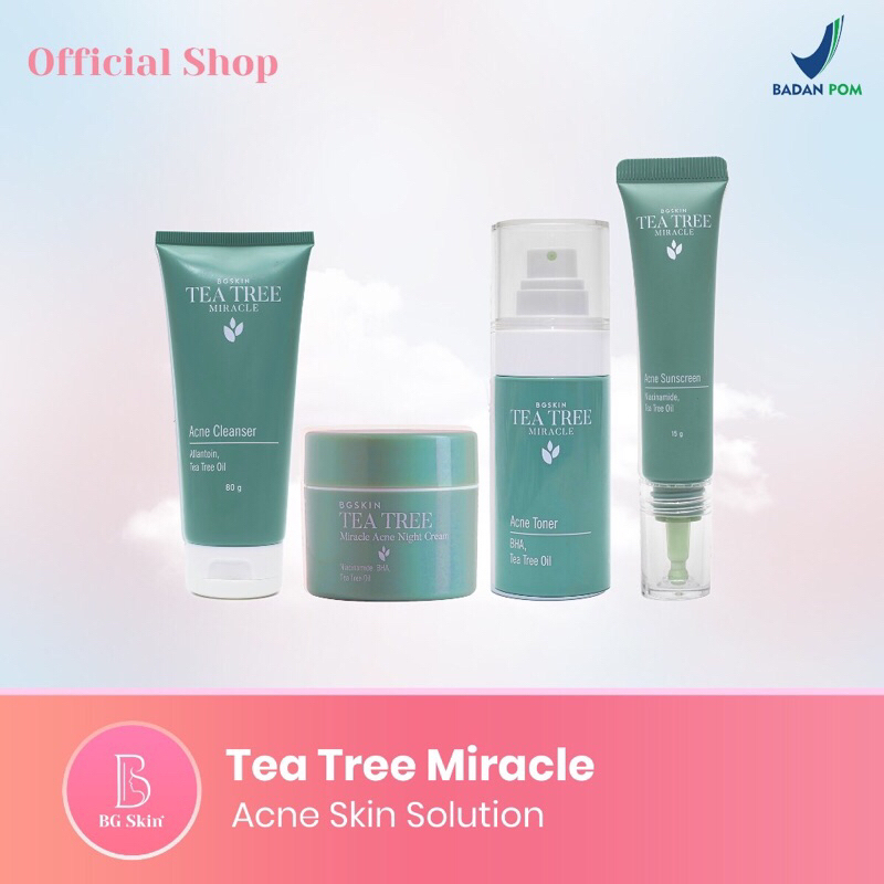 PAKET TEA TREE MIRACLE BGSKIN