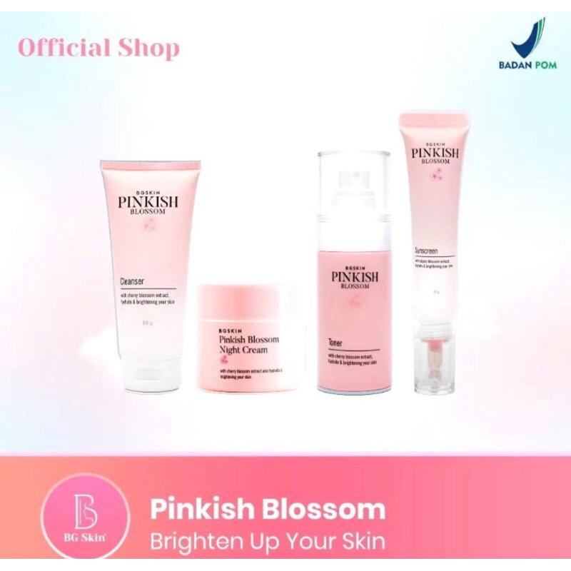 PAKET PINKISH BLOSSOM BGSKIN