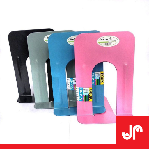 

VTECH PEMBATAS BUKU BESI / STAND BOOK/BOOKEND BOOK HOLDER PENYANGGA SANDARAN BUKU MEJA 6.5 INCH