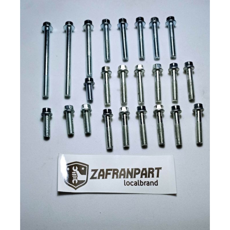 Baut Blok Mesin Satria FU Crankcase Krengkes Baud Blok Mesin Satria FU