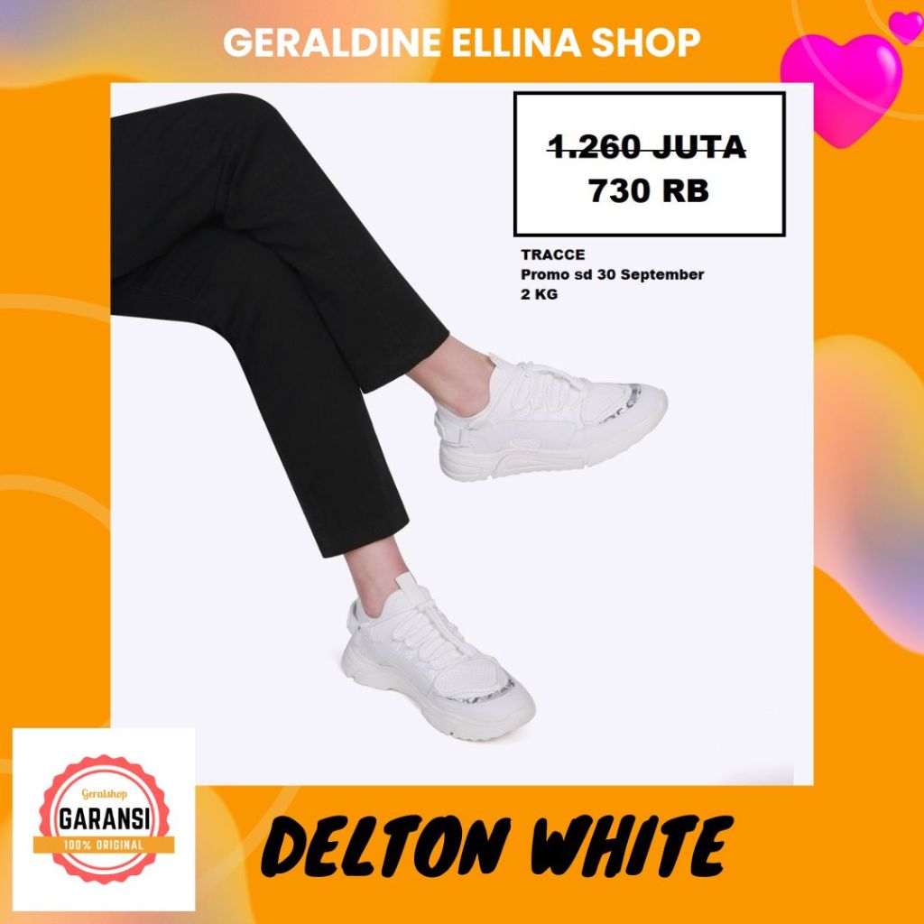 Sepatu sneakers pria men man TRACCE seri DELTON sale original 100%