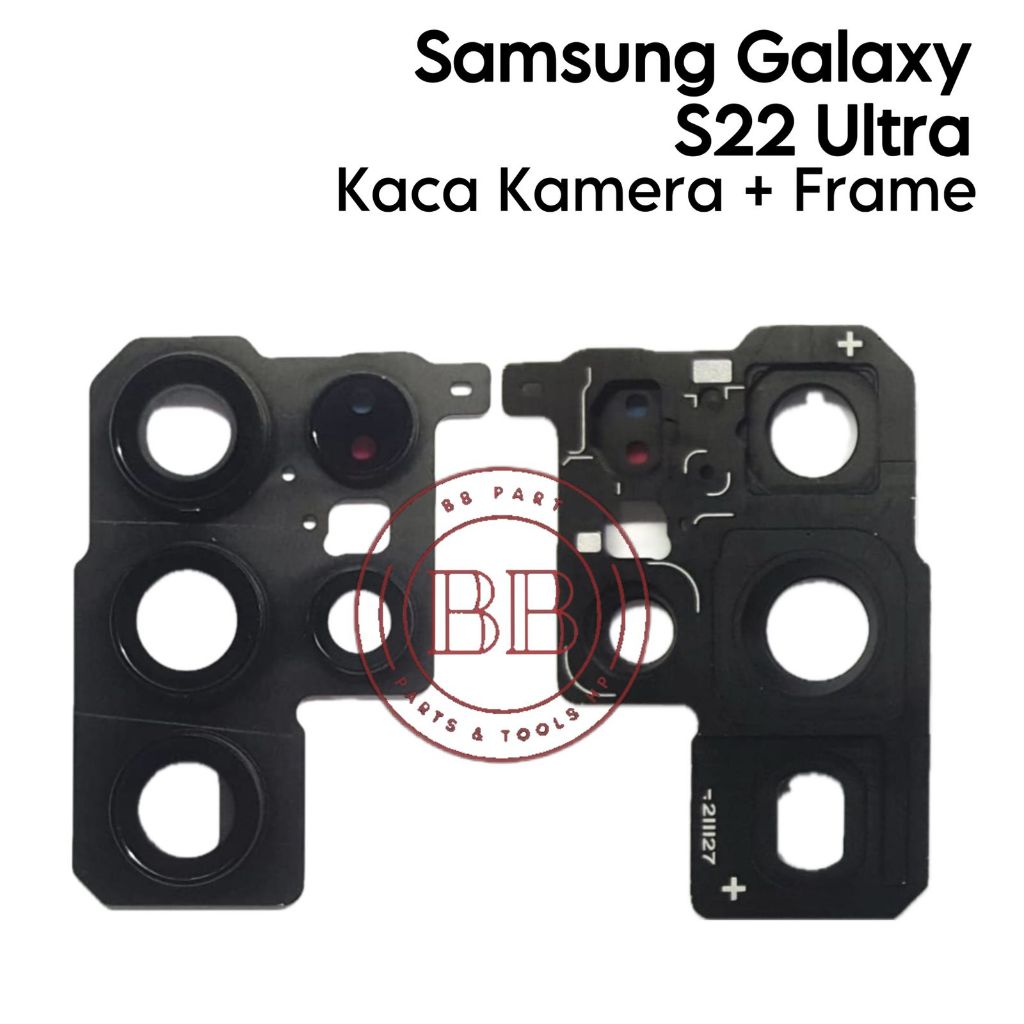 Kaca Lensa Kamera Belakang Samsung Galaxy S22 Ultra / SM-S908B / SM-S908B/DS/ SM-S908U / SM-S908U1 /