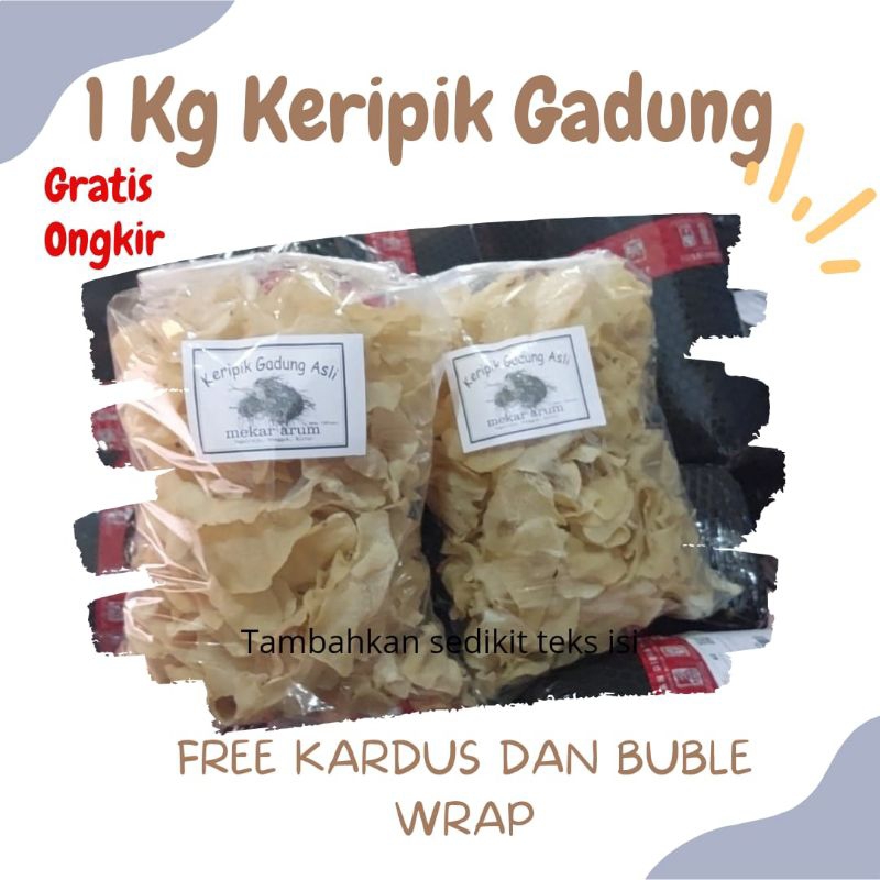 

1 KG KERIPIK GADUNG MENTAH TANPA JEMUR LANGSUNG GORENG