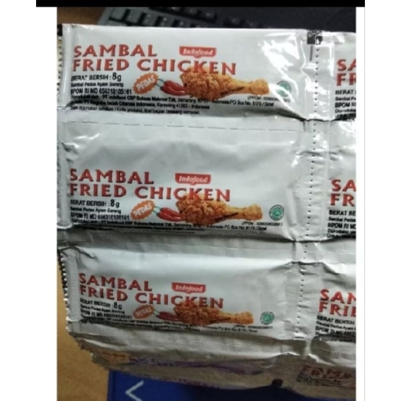 

sambel fried chiken rentengan