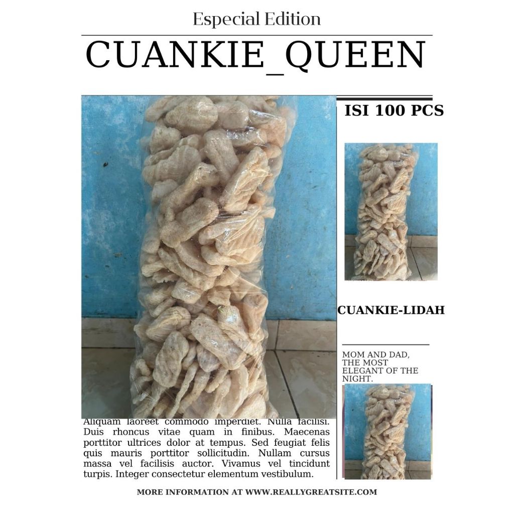 

CUANKIE LIDAH SPESIAL IKAN TENGIRI ISI 100 PCS