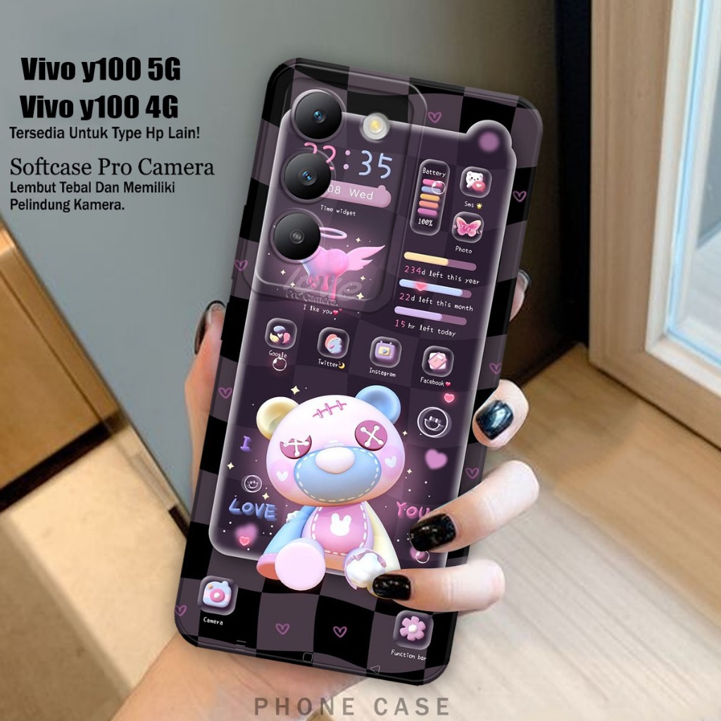Case Hp Vivo Y100 5G / Y100 4G 2024 Terbaru - Fashion Case Lucu - Casing Vivo Y100 5G / Y100 4G 2024