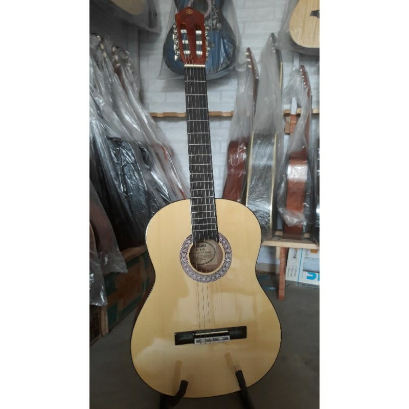 Gitar Yamaha Akustik Clasik C315 Senar Nilon Tanem Besi Custom Bonus Tas