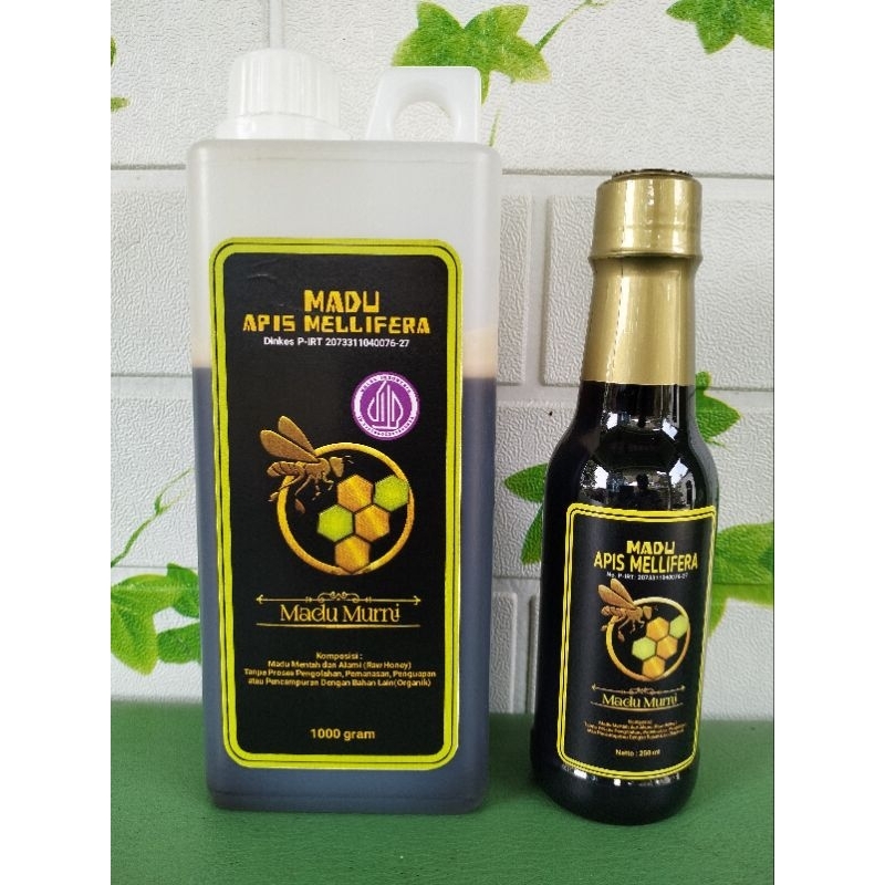 

BELI 1 Kg FREE 250 ml MADU MURNI RAW HONEY MELLIFERA