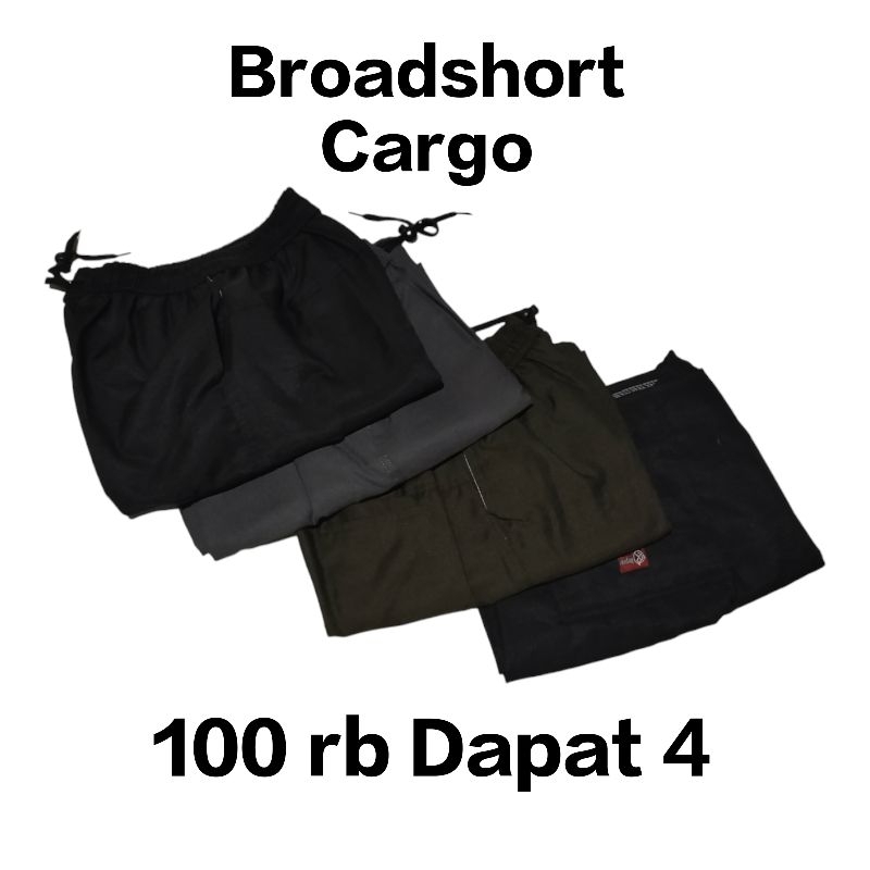 BROADSHORT CARGO/CELANA PENDEK PRIA/CELANA UNISEX/BOXER Paket Usaha