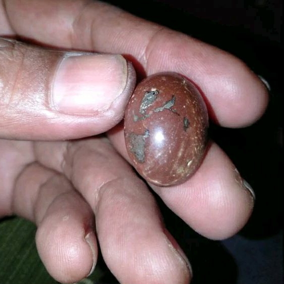 Batu Badar Perak Asli Semeru Lumajang